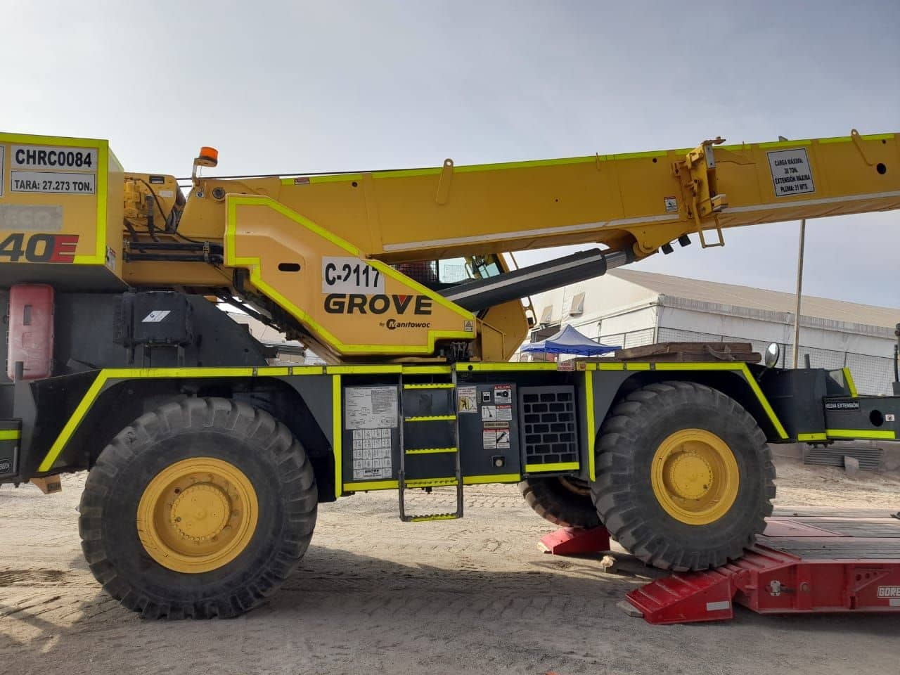 Grúas telescópicas y manipuladores de materiales | Total Machine